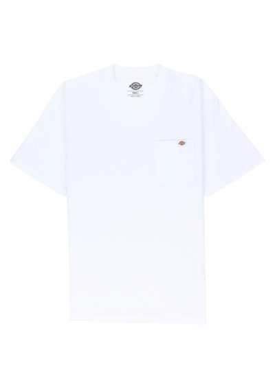 Dickies Cotton Crew-neck T-shirt In White