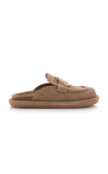 MONCLER BELL SUEDE MULES