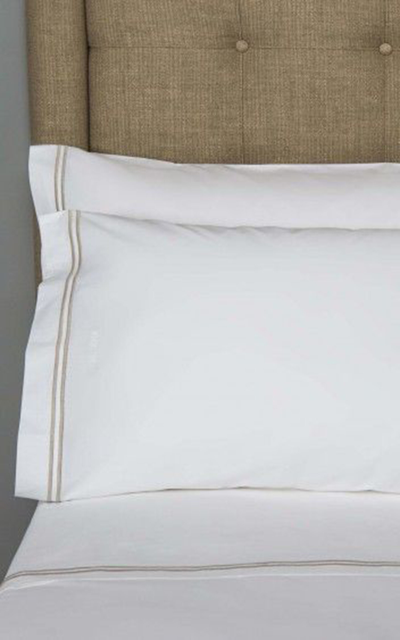 Frette Classic Set-of-two Cotton Standard Pillowcases In Ivory