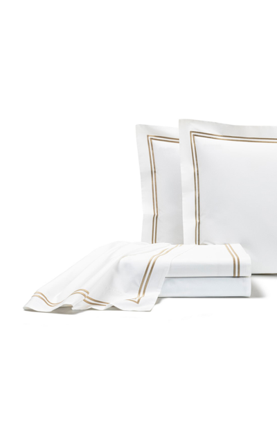 Frette Classic Cotton King Sheet Set In Ivory