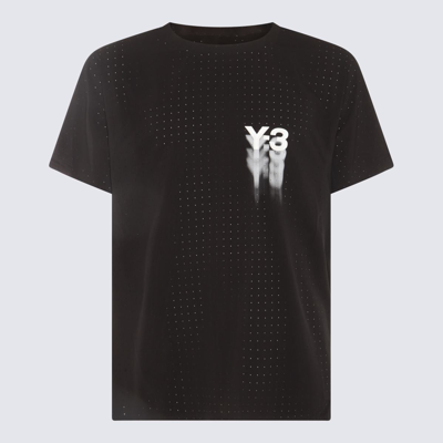 Y-3 Adidas T-shirts In Black