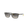 Ray Ban Rb4607m Scuderia Ferrari Collection Sunglasses Grey Frame Grey Lenses 55-17 In Grey