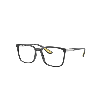 Ray Ban Rb7240m Optics Scuderia Ferrari Collection Eyeglasses Grey Frame Clear Lenses Polarized 54-18