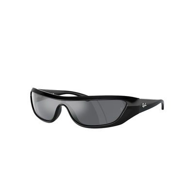 Ray Ban Xan Bio-based Sunglasses Black Frame Grey Lenses 01-34
