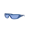 Ray Ban Xan Bio-based Sunglasses Electric Blue Frame Blue Lenses 01-34 In Electric Blue