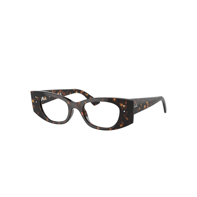 Ray Ban Kat Optics Bio-based Eyeglasses Havana Frame Clear Lenses Polarized 50-18
