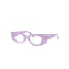 Ray Ban Kat Optics Bio-based Eyeglasses Lillac Frame Clear Lenses Polarized 52-18 In Lillac