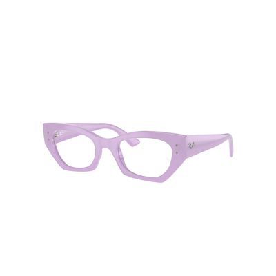 Ray Ban Zena Optics Bio-based Eyeglasses Lilac Frame Clear Lenses Polarized 52-22