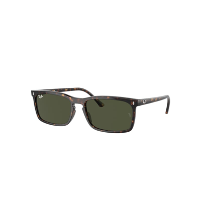 RAY BAN SUNGLASSES UNISEX RB4435 - HAVANA FRAME GREEN LENSES 59-18