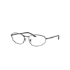 Ray Ban Rb3734v Optics Eyeglasses Black Frame Clear Lenses Polarized 54-18 In Black