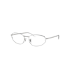 Ray Ban Rb3734v Optics Eyeglasses Silver Frame Clear Lenses Polarized 54-18 In Silver
