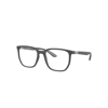 Ray Ban Rb7235 Optics Eyeglasses Sand Grey Frame Clear Lenses Polarized 53-19 In Sand Grey