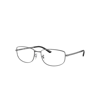Ray Ban Rb3732v Optics Eyeglasses Gunmetal Frame Clear Lenses Polarized 54-18 In Gunmetal