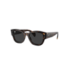 Ray Ban Jorge Sunglasses Havana Frame Black Lenses Polarized 52-20 In Havana
