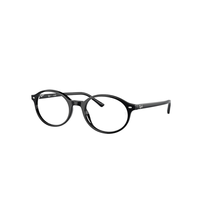 Ray Ban German Optics Eyeglasses Black Frame Clear Lenses Polarized 53-20