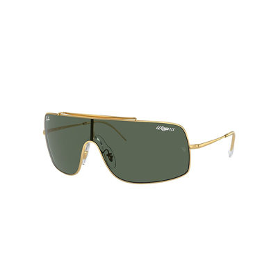 Ray Ban Wings Iii Sunglasses Gold Frame Green Lenses 01-36