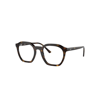 Ray Ban Alice Optics Eyeglasses Havana Frame Clear Lenses Polarized 52-21 In Havana