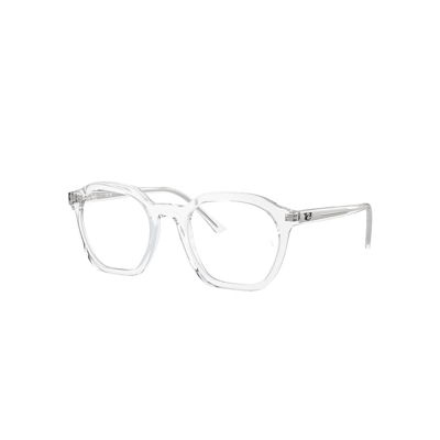Ray Ban Alice Optics Eyeglasses Transparent Frame Clear Lenses Polarized 50-21