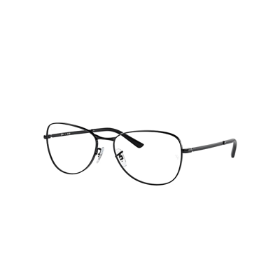 Ray Ban Rb3733v Optics Eyeglasses Black Frame Clear Lenses Polarized 54-17