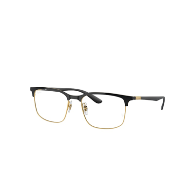 Ray Ban Rb6518 Optics Eyeglasses Sand Grey Frame Clear Lenses Polarized 57-19