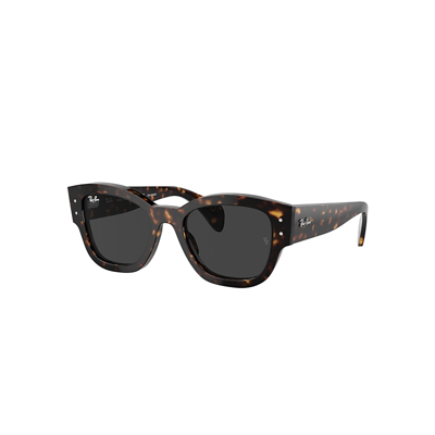 Ray Ban Jorge Sunglasses Havana Frame Black Lenses Polarized 52-20