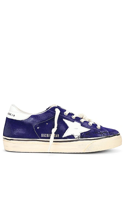 Golden Goose Super Star Sneaker In Violet