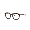 Ray Ban Alice Optics Eyeglasses Havana Frame Clear Lenses Polarized 52-21 In Havana