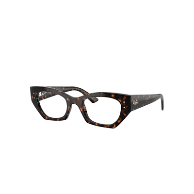 Ray Ban Zena Optics Bio-based Eyeglasses Havana Frame Clear Lenses Polarized 49-22