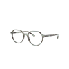 Ray Ban Thalia Optics Eyeglasses Striped Green Frame Clear Lenses Polarized 51-18 In Striped Green