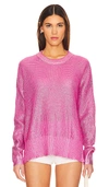 Beach Riot Callie Sweater In Pink Shine