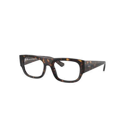 Ray Ban Kristin Optics Bio-based Eyeglasses Havana Frame Clear Lenses Polarized 52-20