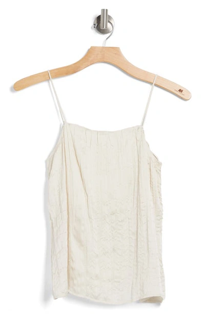 Vici Collection Guianna Crinkle Woven Top In White