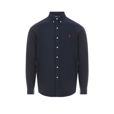 Polo Ralph Lauren Shirt With Pony In Black