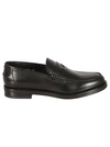 DOUCAL'S SLIP-ON LEATHER PENNY LOAFERS