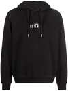 Dsquared2 Logo Hoodie In Black