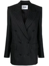 MSGM DOUBLE-BREASTED BLAZER