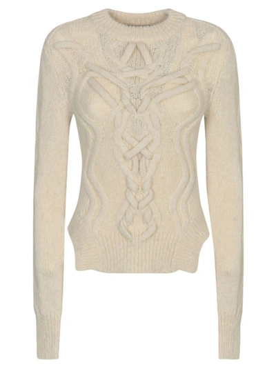 Isabel Marant Elvy Sweater In Neutrals