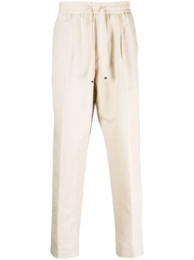 Jacob Cohen Straight-leg Trousers In Neutrals
