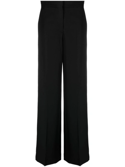 Rev The Stewart Virgin Wool Trousers In Black