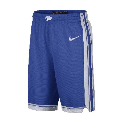 Nike Kentucky Road  Men's College Basketball Replica Shorts In Blue