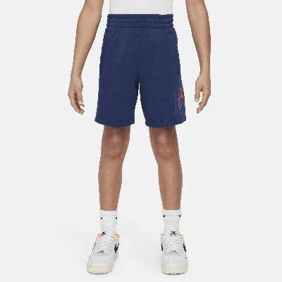 Nike Sportswear Club Fleece Big Kids' Shorts In Blue