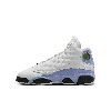 Jordan Air  13 Retro "blue Grey" Big Kids' Shoes In White