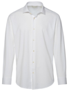 BRIAN DALES BRIAN DALES WHITE RECYCLED NYLON BLEND SHIRT