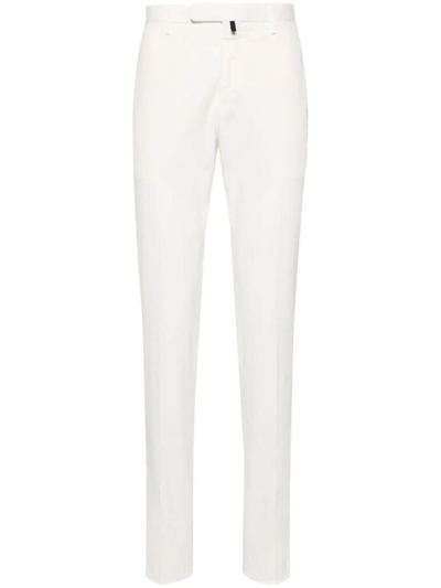 Incotex Model 30 Slim Fit Trousers Clothing In White
