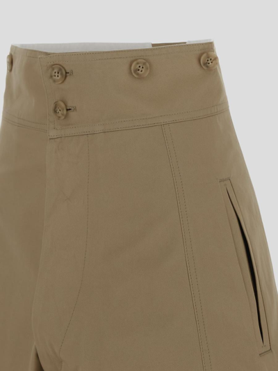 Quira Baggy Trousers In Beige