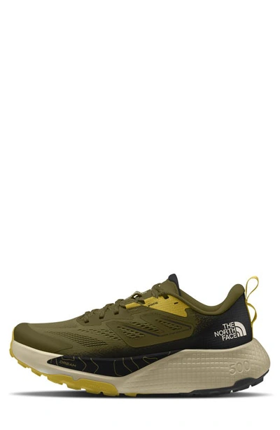 The North Face Altamesa 500 Trail Running Shoe In Forest Olive/ Tnf Black