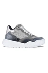 Alexander Mcqueen Man Sneakers Grey Size 12 Soft Leather