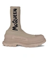 Alexander Mcqueen Alexander Mc Queen Graffiti Tread Slick Boots