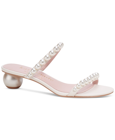 Kate Spade Women's Palm Springs Embellished Dress Sandals In Cream