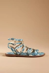 Sam Edelman Tianna Gladiator Sandals In Blue Lapis Multi